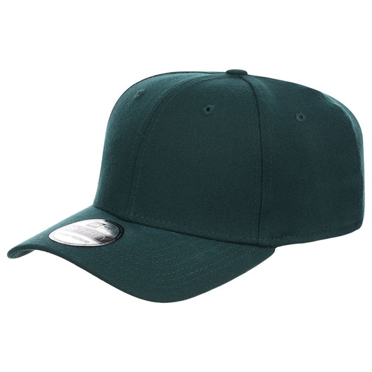 New Era Blank Poly 39THIRTY Cap - Dark Green