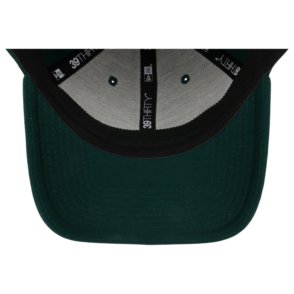 New Era Blank Poly 39THIRTY Cap - Dark Green