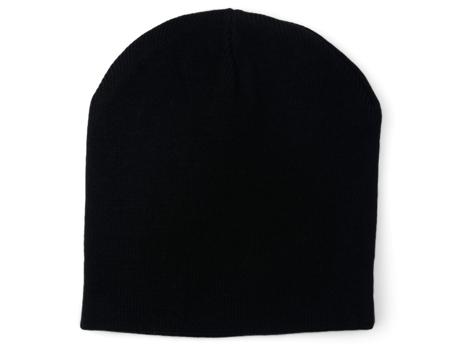 Solid Non Cuff Knit - Black