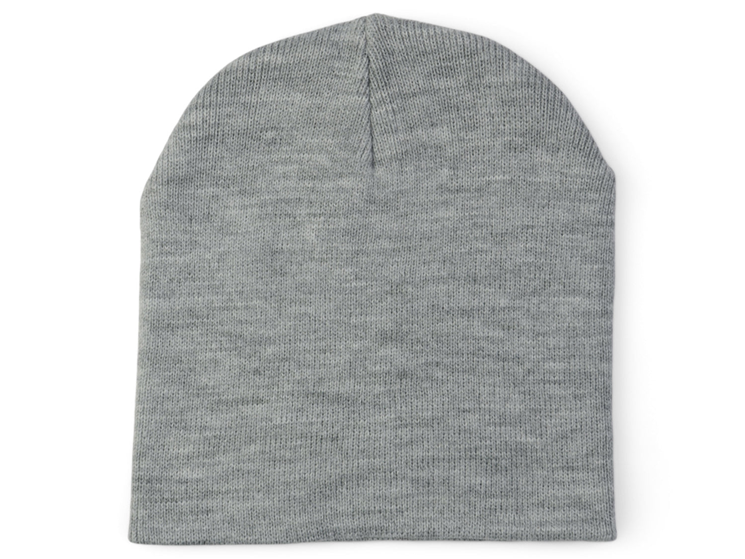 Solid Non Cuff Knit - Light Grey