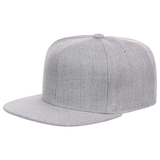 Mitchell & Ness Blank Fitted - Heather Grey