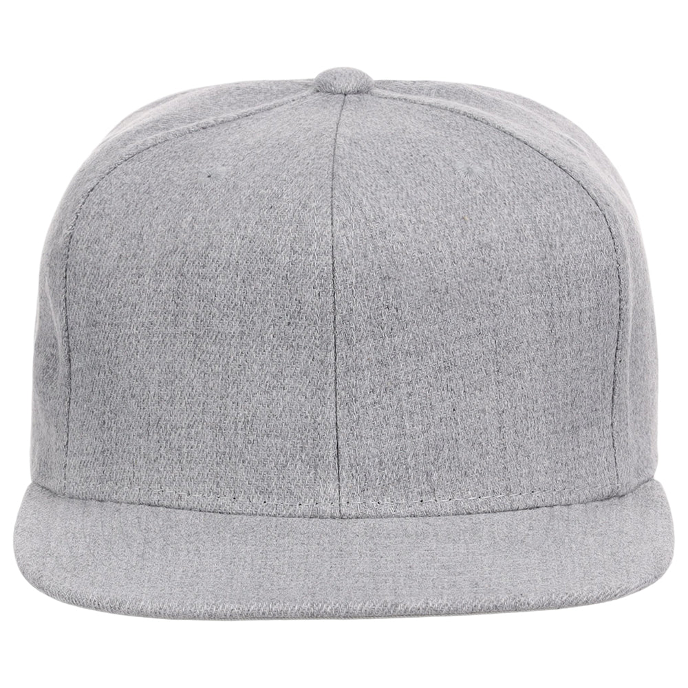 Mitchell & Ness Blank Fitted - Heather Grey