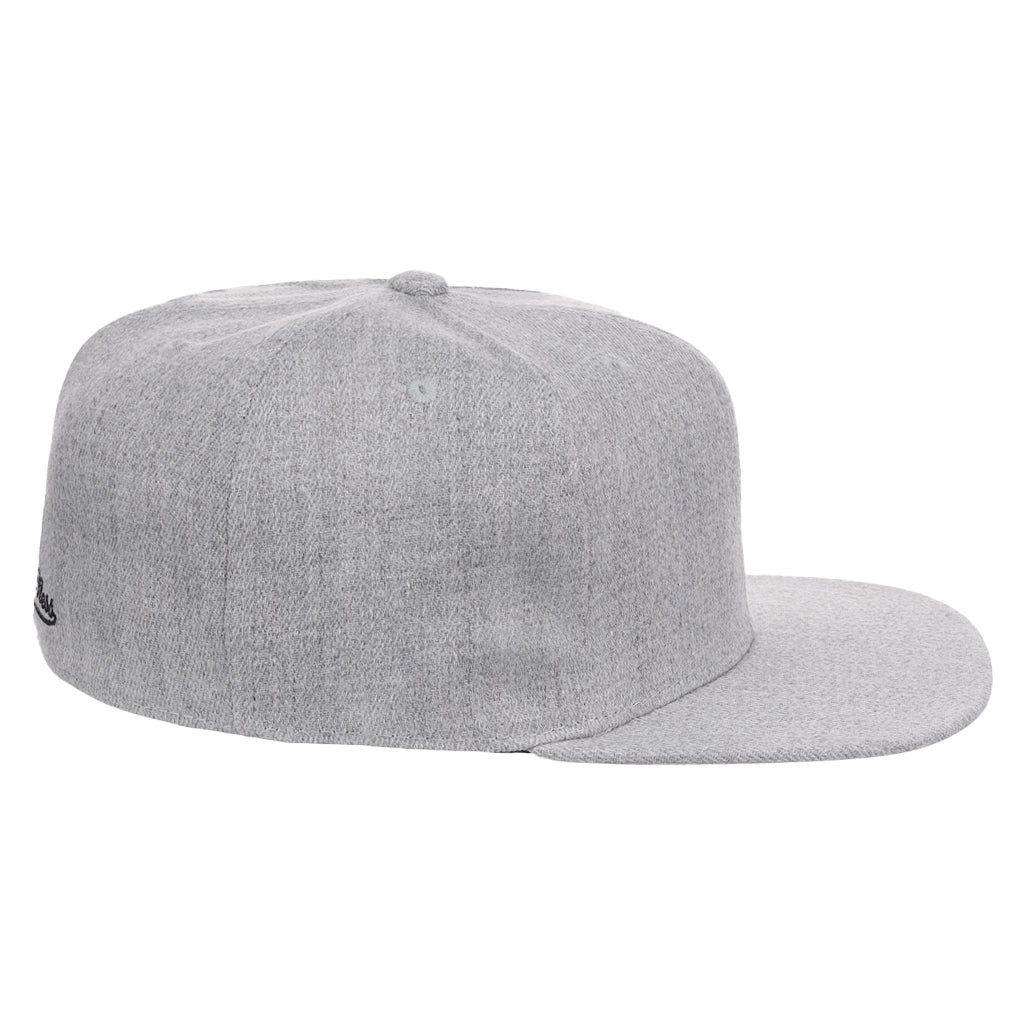 Mitchell & Ness Blank Fitted - Heather Grey