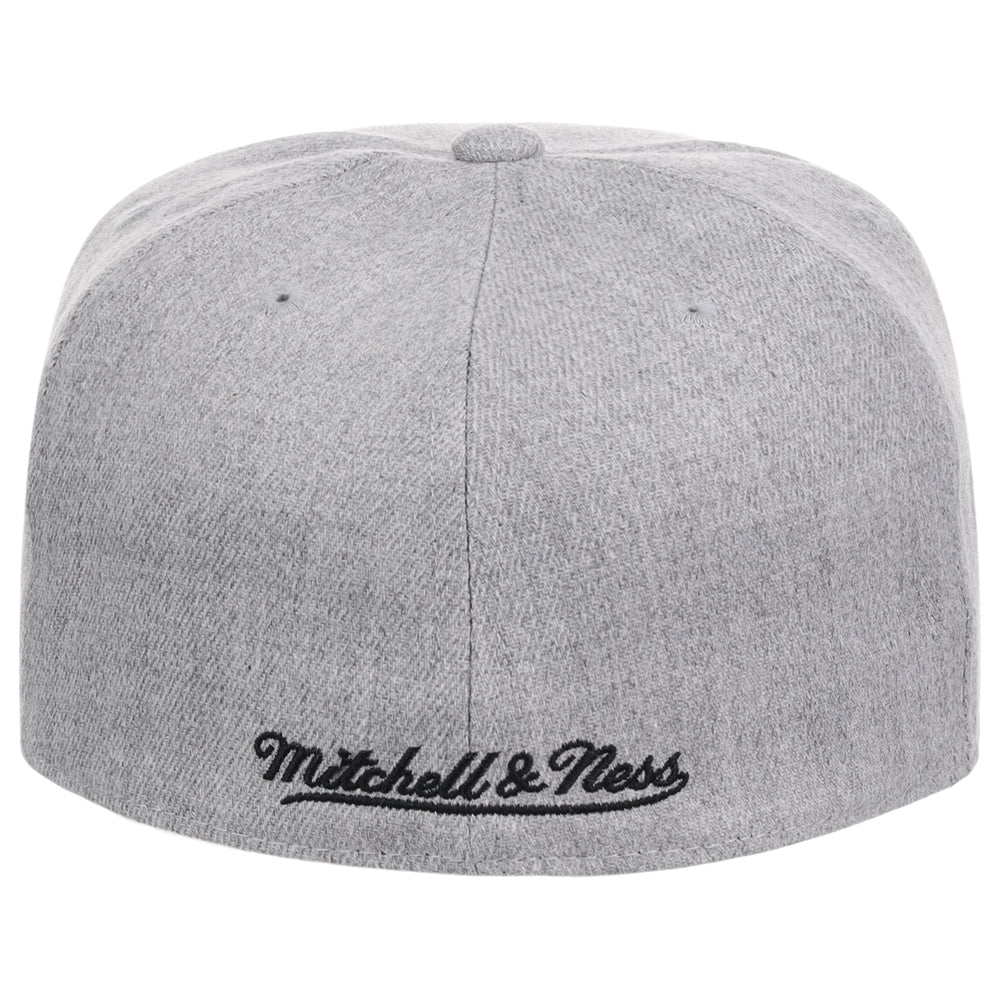 Mitchell & Ness Blank Fitted - Heather Grey