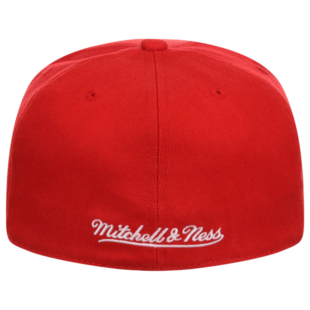 Mitchell & Ness Blank Fitted - Red