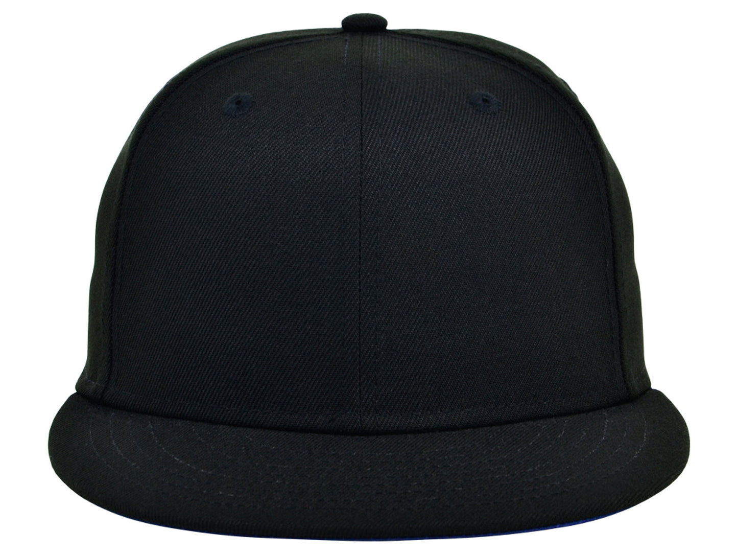 Crowns By Lids Full Court Fitted UV Cap - Black/Royal Blue