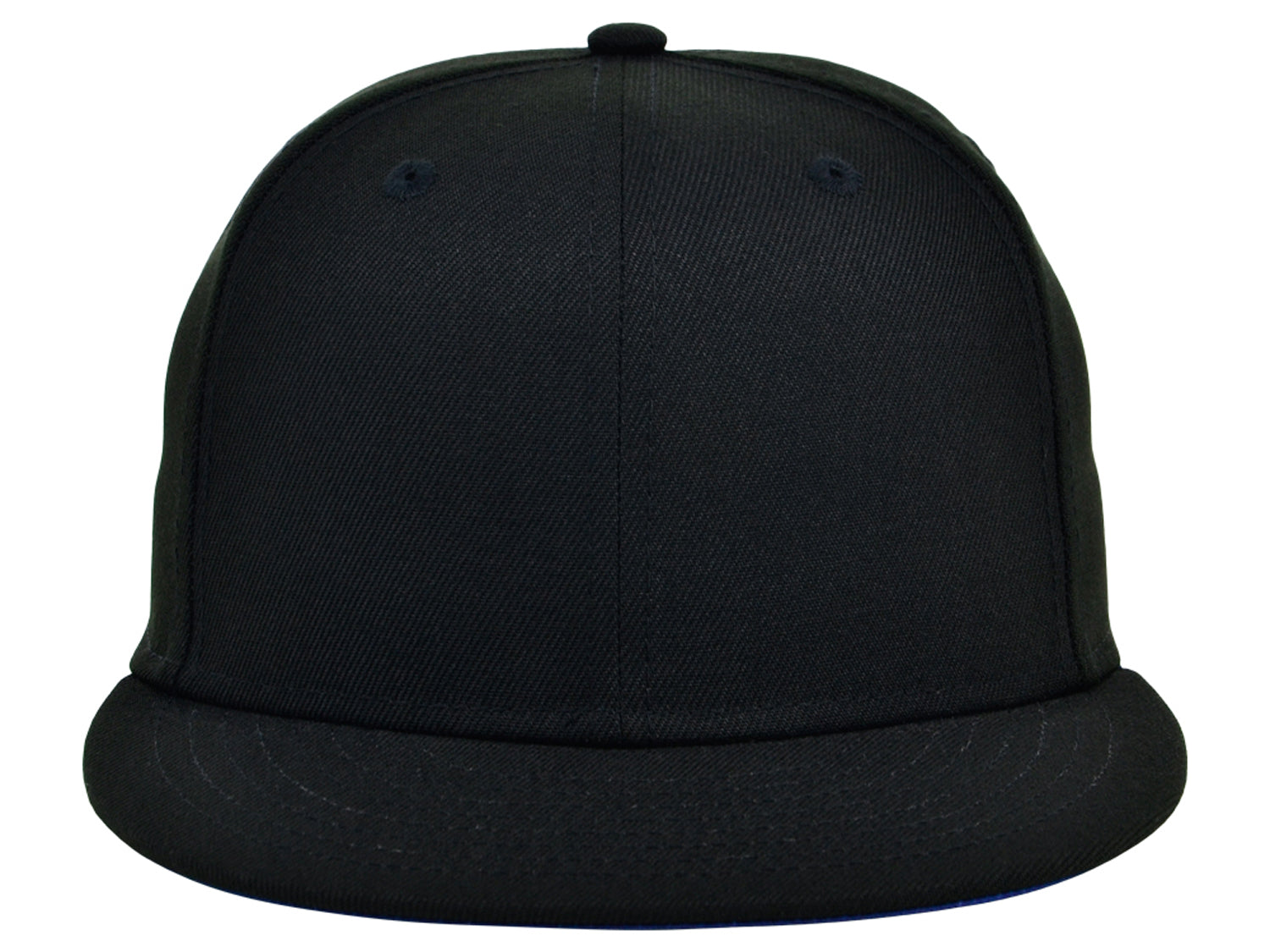 Crowns By Lids Full Court Fitted UV Cap - Black/Royal Blue