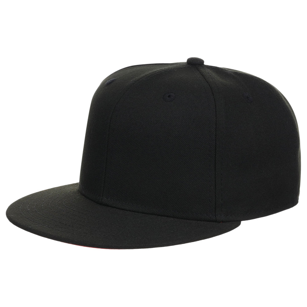 Crowns By Lids Full Court Fitted UV Cap - Black/Red