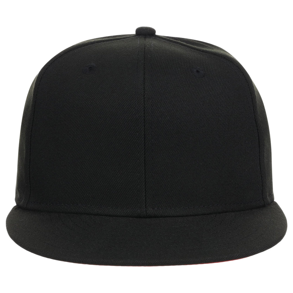 Crowns By Lids Full Court Fitted UV Cap - Black/Red