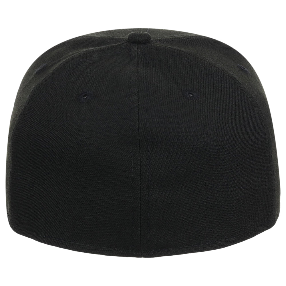 Crowns By Lids Full Court Fitted UV Cap - Black/Red
