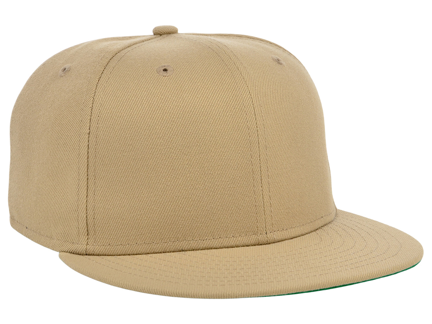 Crowns By Lids Full Court Fitted UV Cap - Khaki/Green