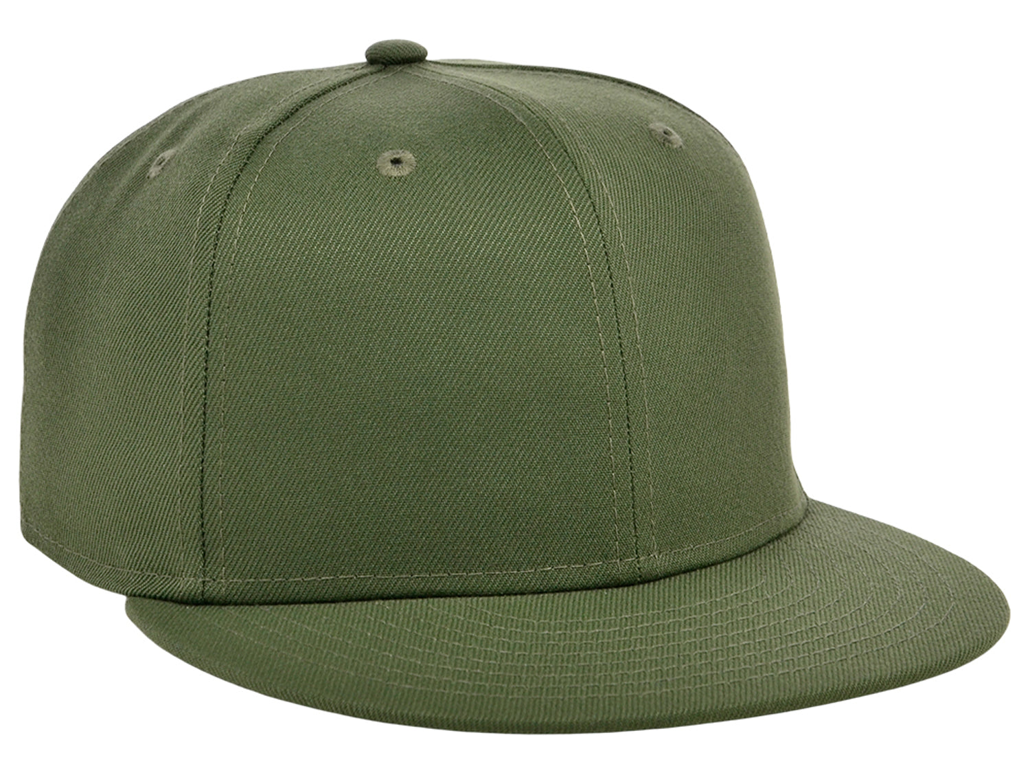 Crowns By Lids Full Court Fitted UV Cap - Olive/Camo