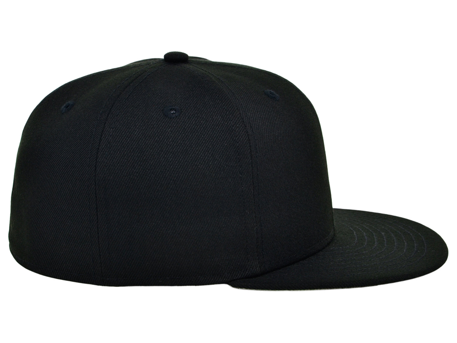 Crowns By Lids Full Court Fitted Cap - Black/Grey