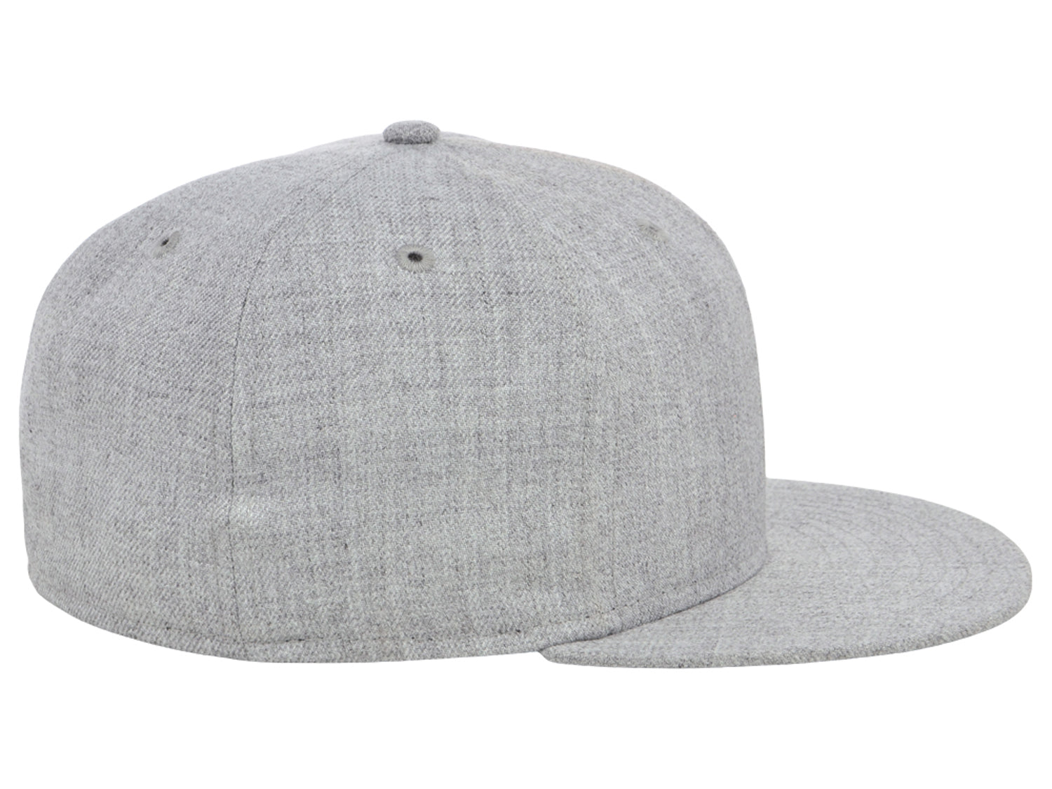 Crowns By Lids Full Court Fitted Cap - Heather Grey