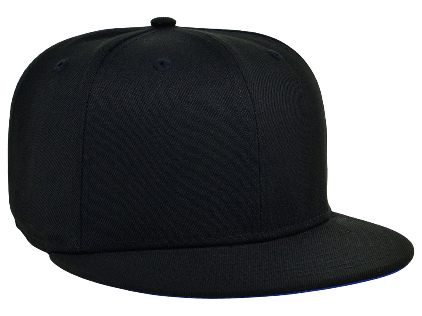 Crowns By Lids Dime Snapback UV Cap - Black/Royal Blue