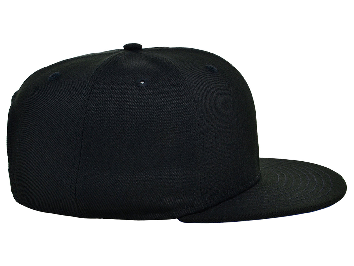 Crowns By Lids Dime Snapback UV Cap - Black/Royal Blue