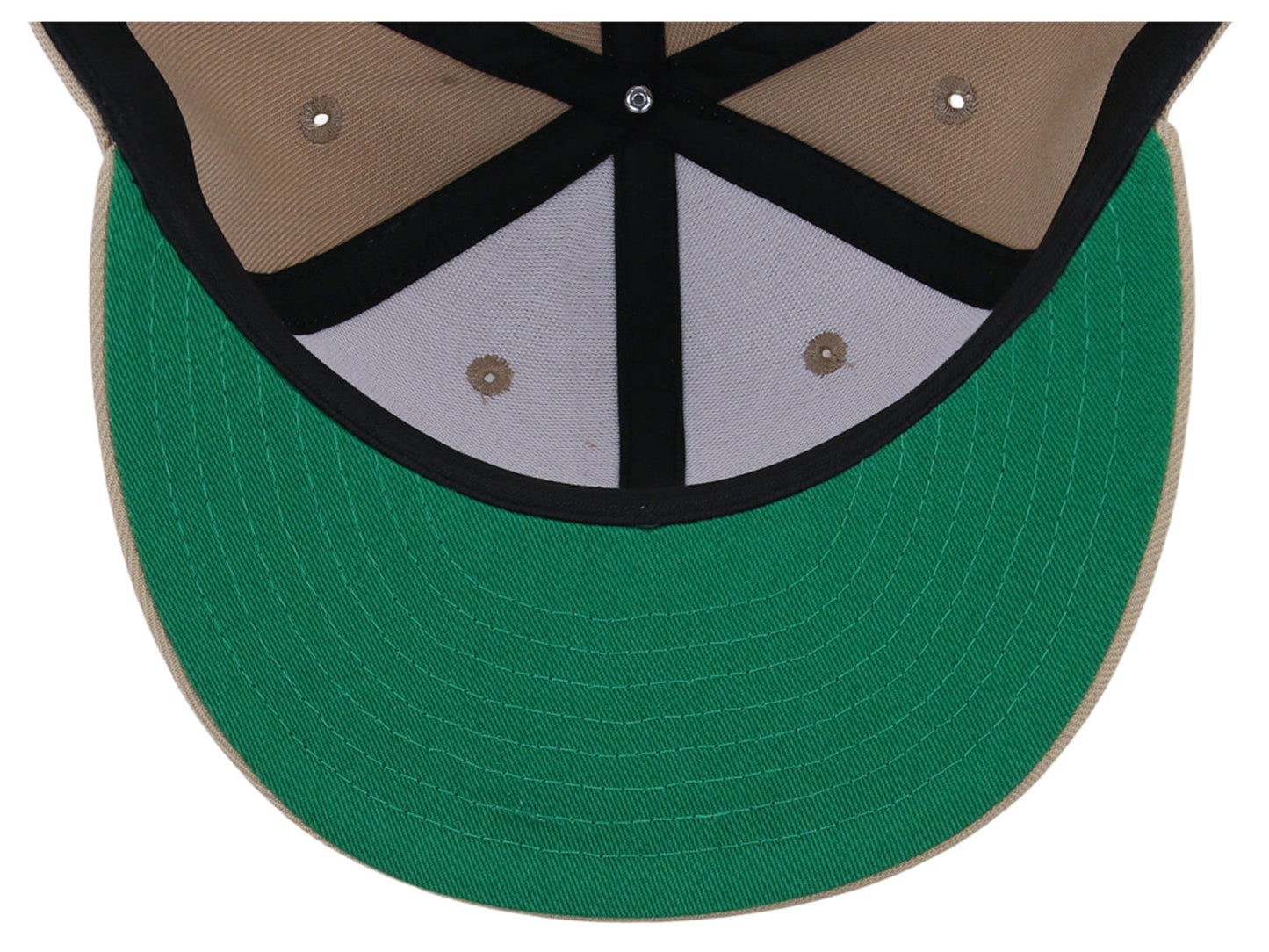 Crowns By Lids Dime Snapback UV Cap - Khaki/Green