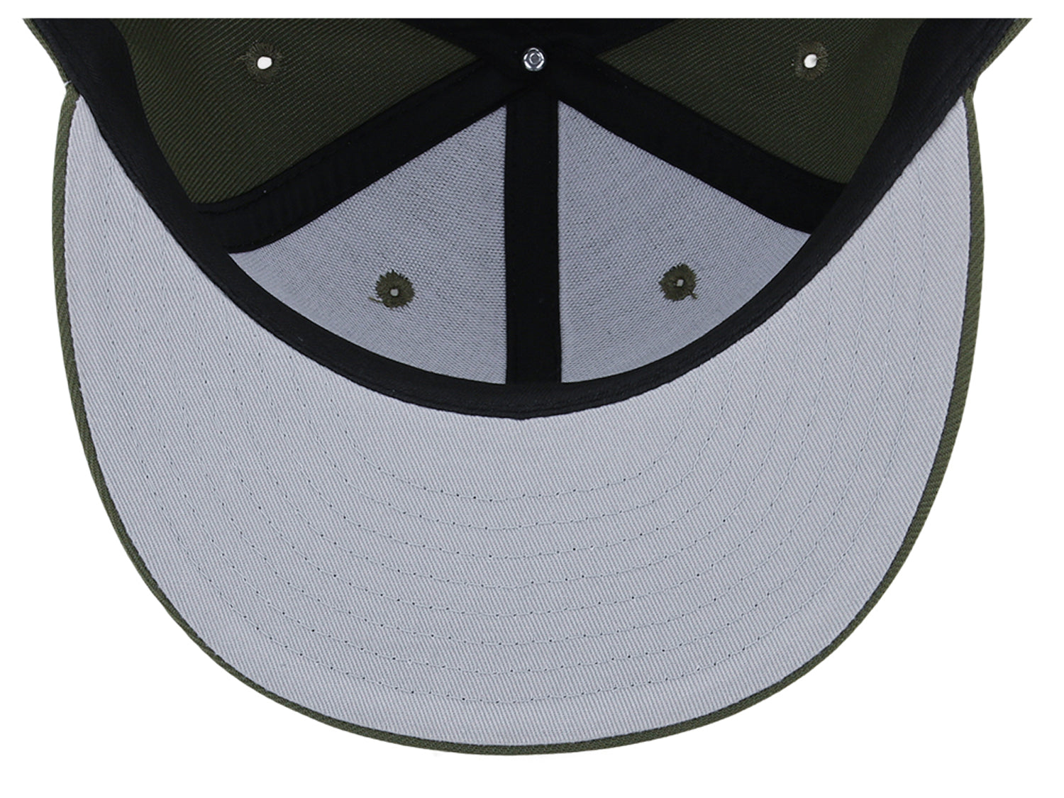 Crowns By Lids Dime Snapback Cap - Olive