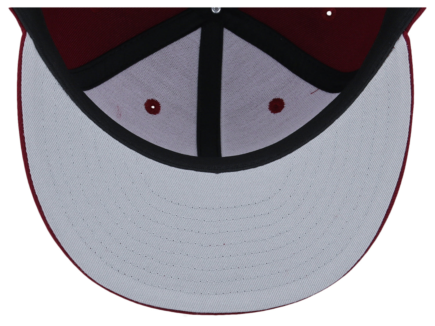 Crowns By Lids Dime Snapback Cap - Maroon