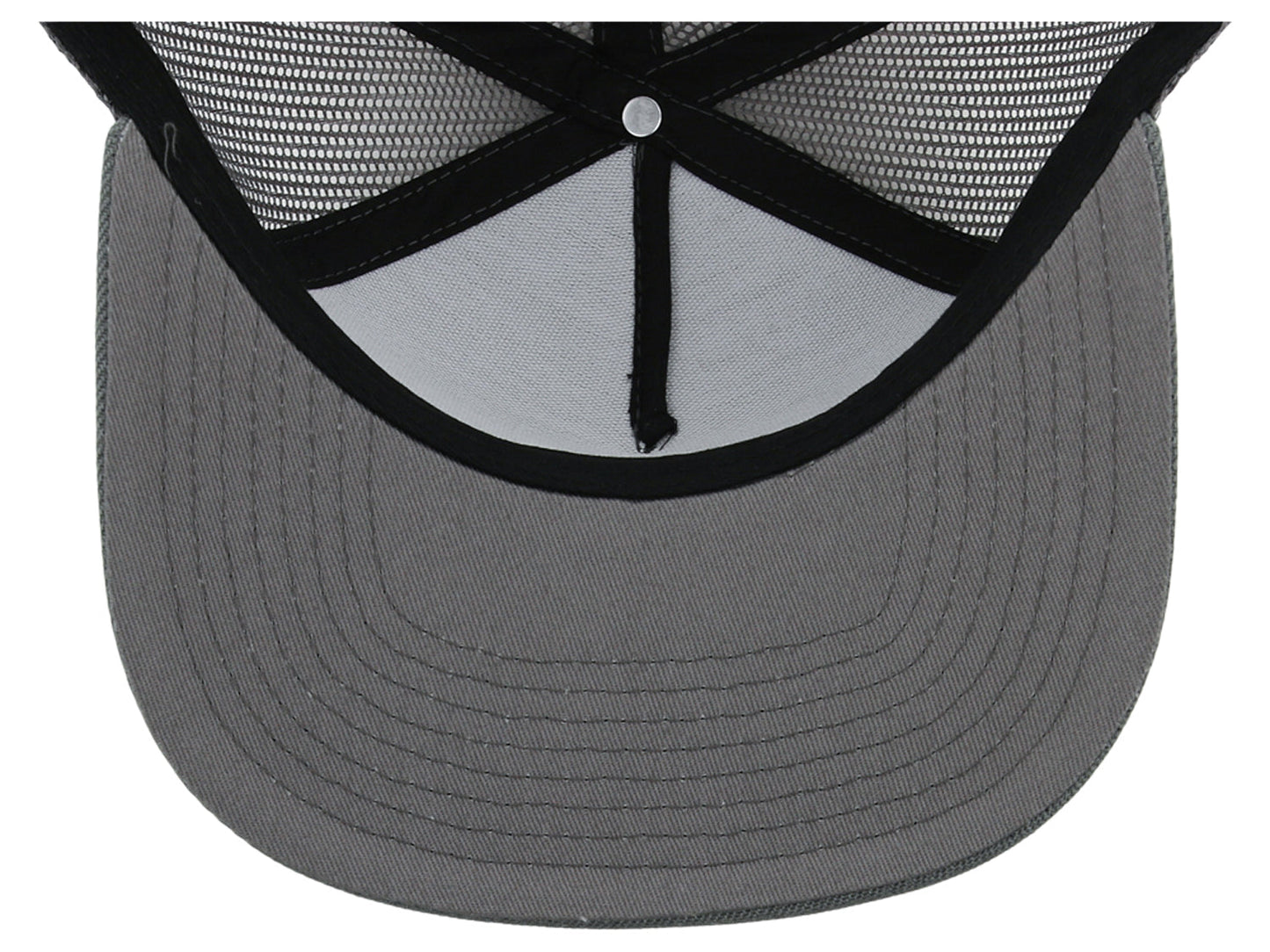 Crowns by Lids Essential 5-Panel Trucker - Charcoal
