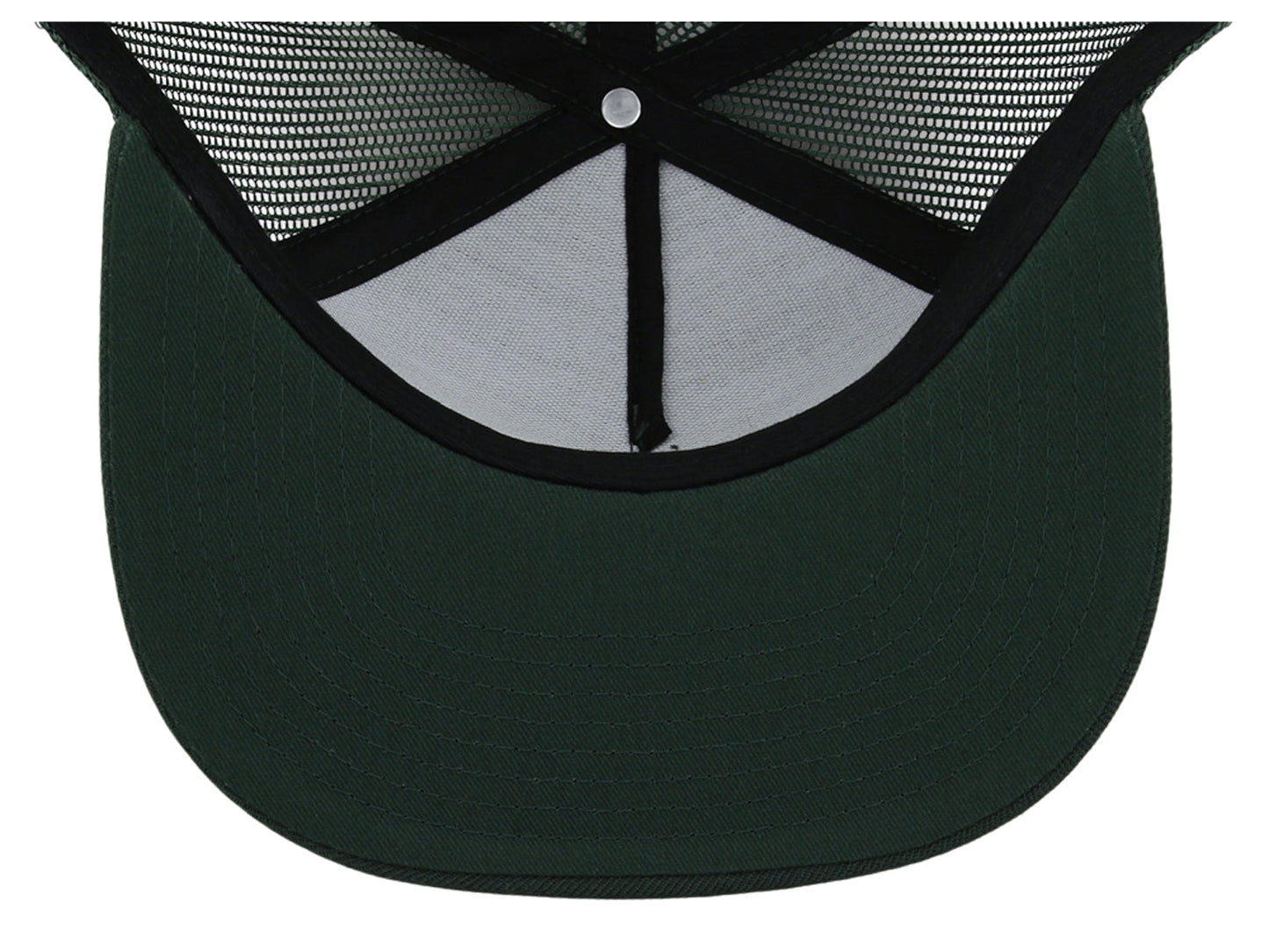 Crowns by Lids Essential 5-Panel Trucker - Dark Green