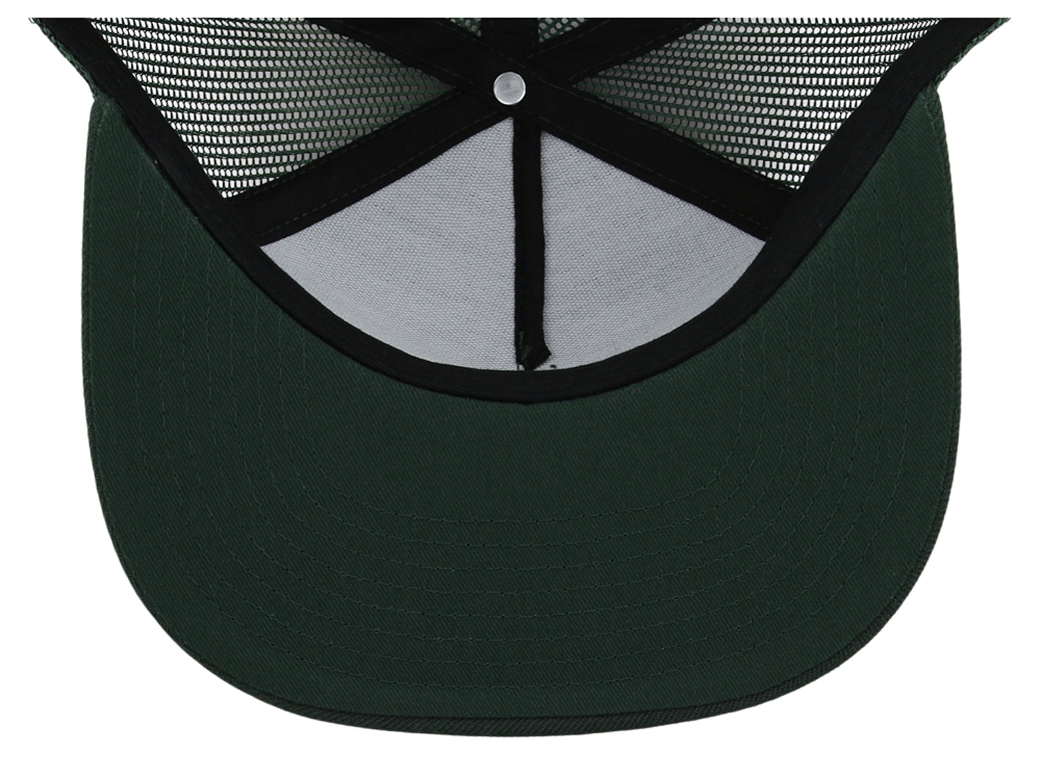 Crowns by Lids Essential 5-Panel Trucker - Dark Green