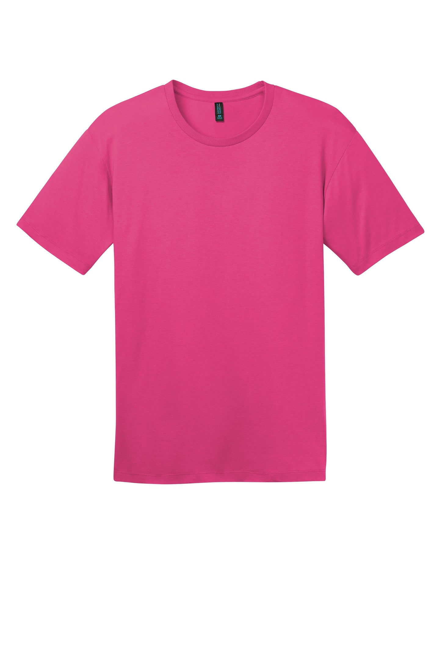 District Perfect Weight Unisex Tee - Dark Fuchsia