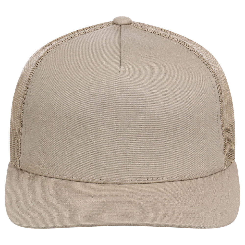 YP Classics 5-Panel Retro Trucker - Khaki