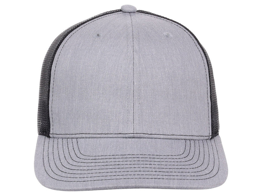 Crowns By Lids Slam Dunk Trucker Cap - Heather Grey/Black