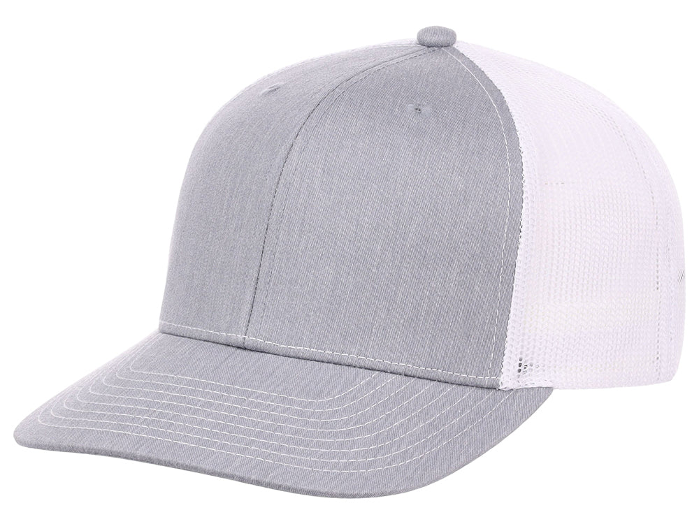 Crowns By Lids Slam Dunk Trucker Cap - Heather Grey/White
