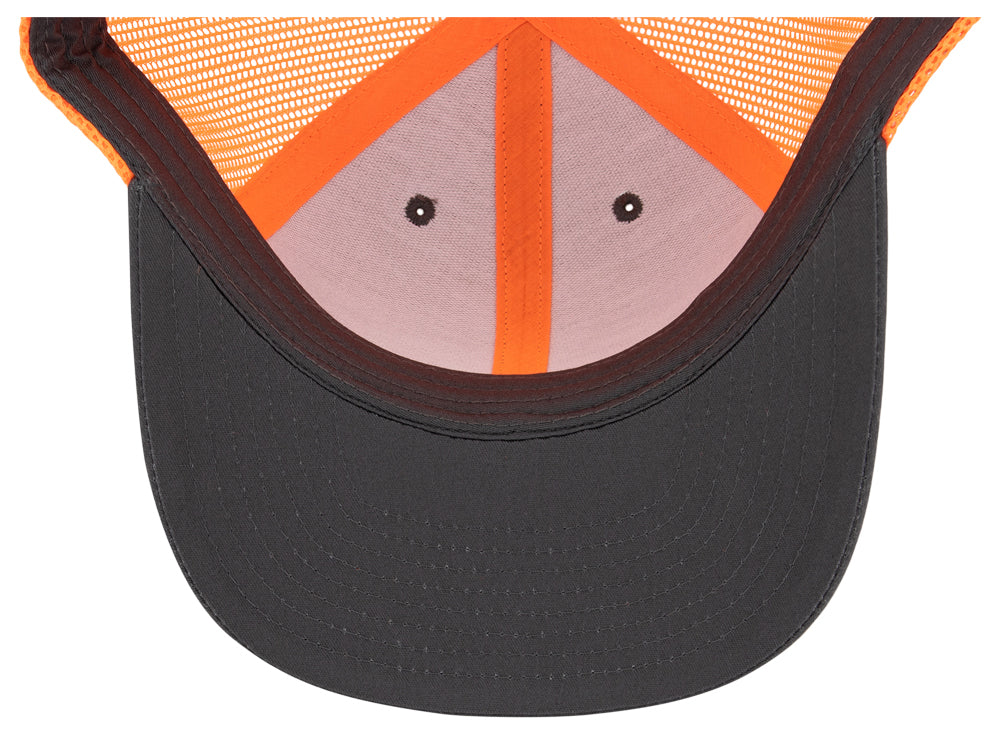 Crowns By Lids Slam Dunk Trucker Cap - Charcoal/Neon Orange