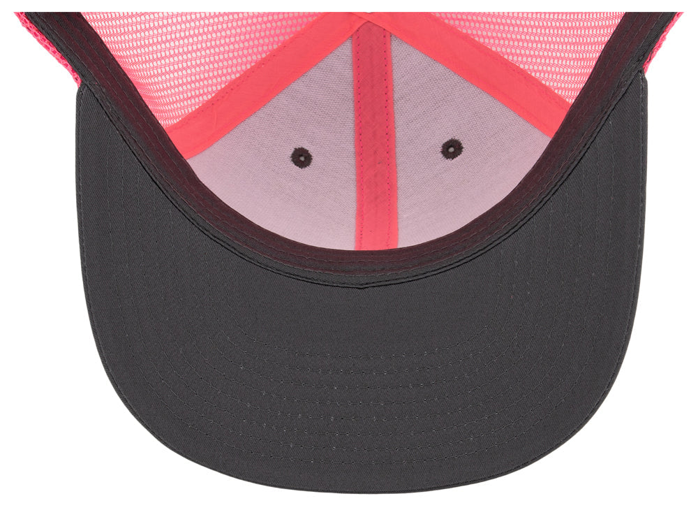 Crowns By Lids Slam Dunk Trucker Cap - Charcoal/Neon Pink