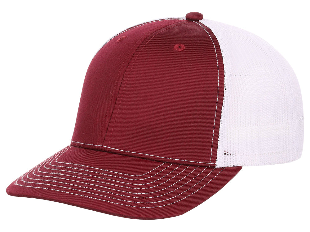 Crowns By Lids Slam Dunk Trucker Cap - Cardinal Red/White