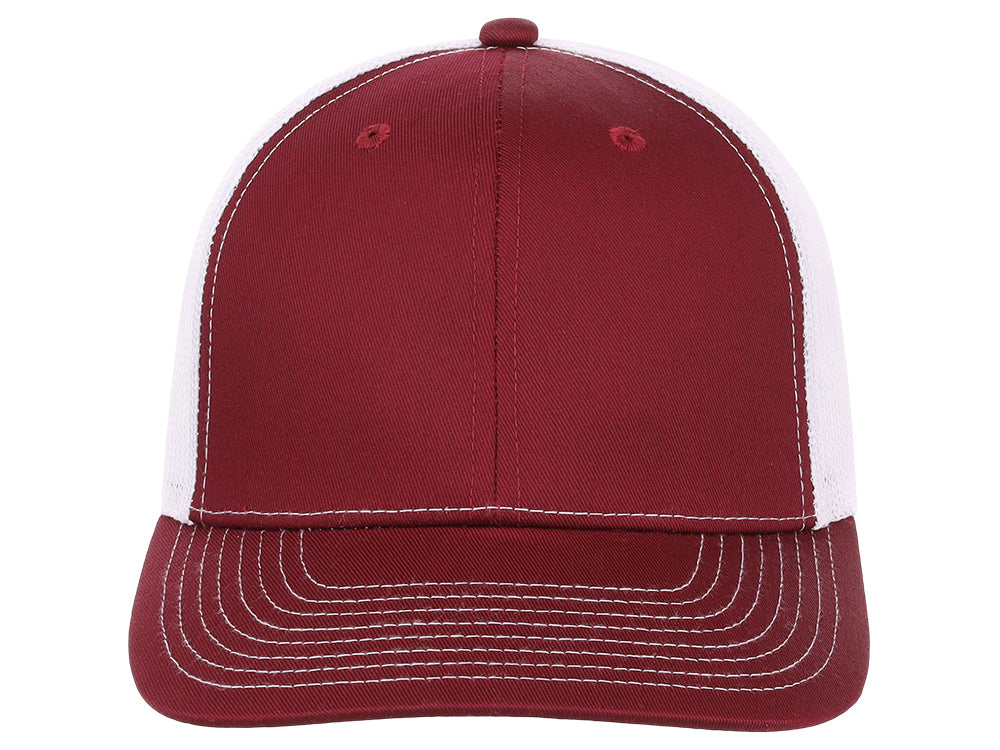 Crowns By Lids Slam Dunk Trucker Cap - Cardinal Red/White