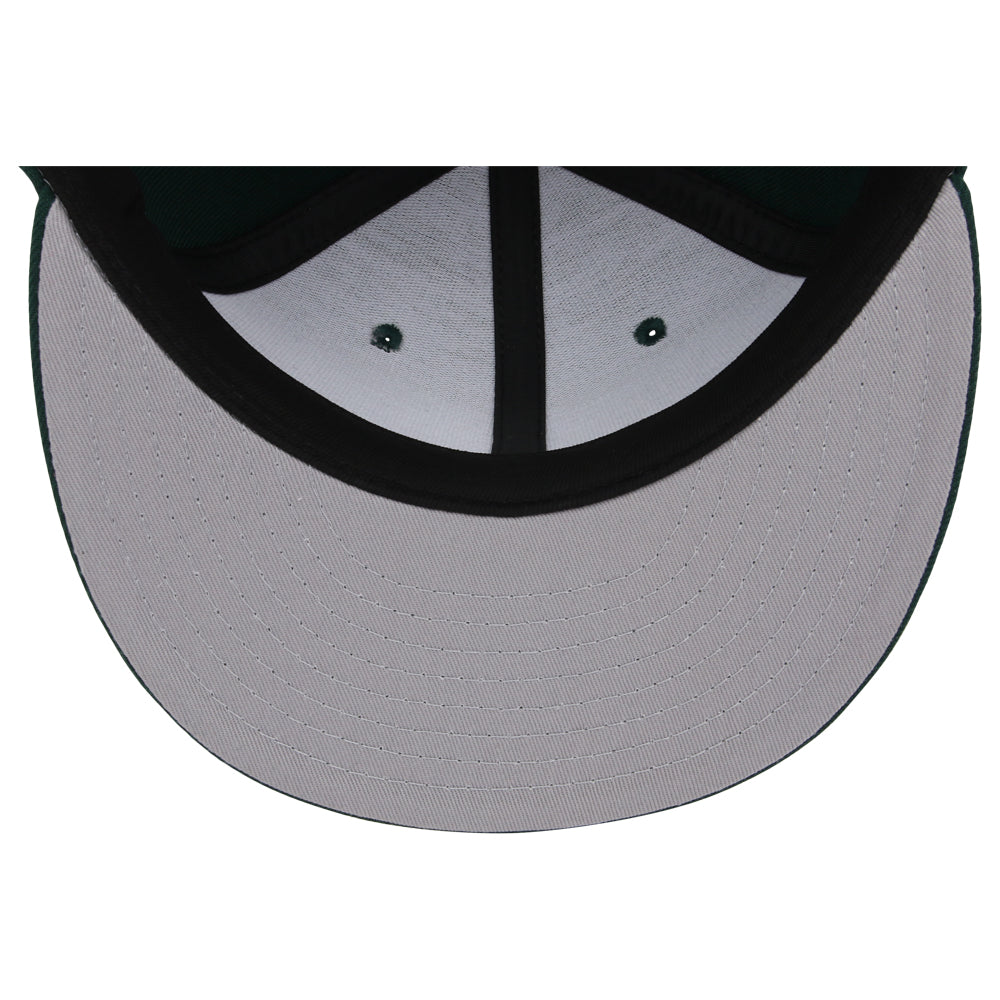 Crowns By Lids Full Court Fitted Cap - Dark Green