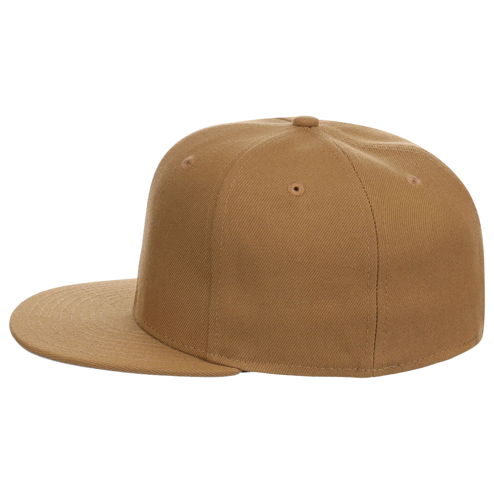 Crowns By Lids Full Court Fitted Cap - Tan