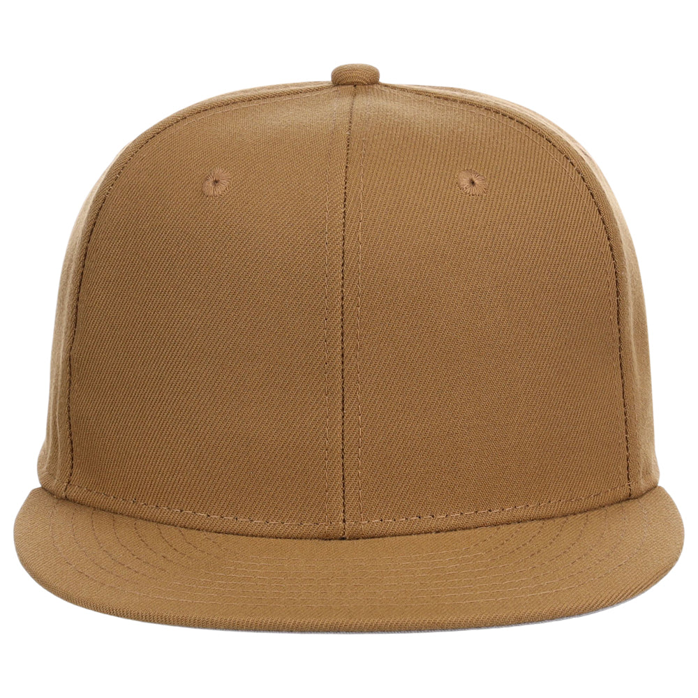Crowns By Lids Full Court Fitted Cap - Tan