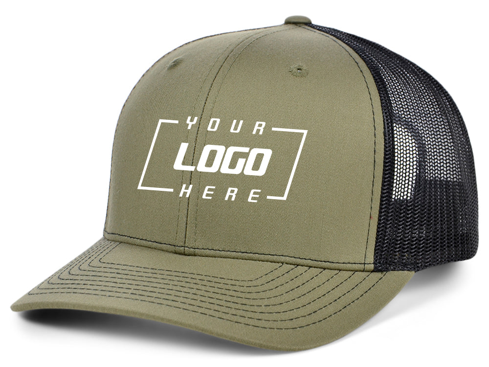 Richardson 112 Trucker - Olive/Black