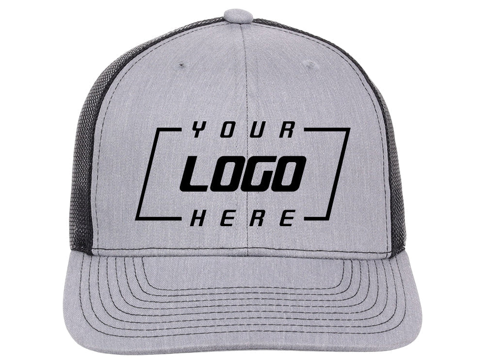 Crowns By Lids Slam Dunk Trucker Cap - Heather Grey/Black