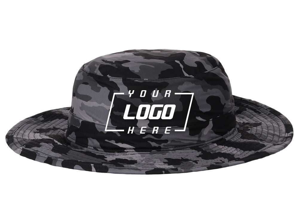 Crowns By Lids Boonie - Black Camo