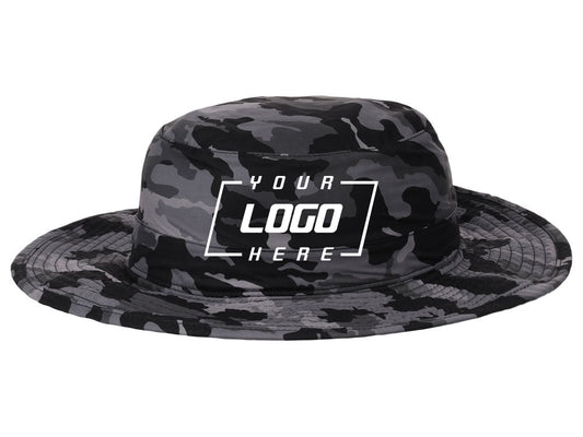 Crowns By Lids Boonie - Black Camo