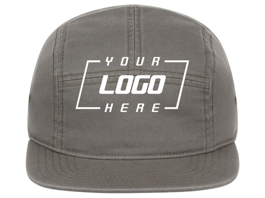 Crowns By Lids Camper 5-Panel Hat - Olive