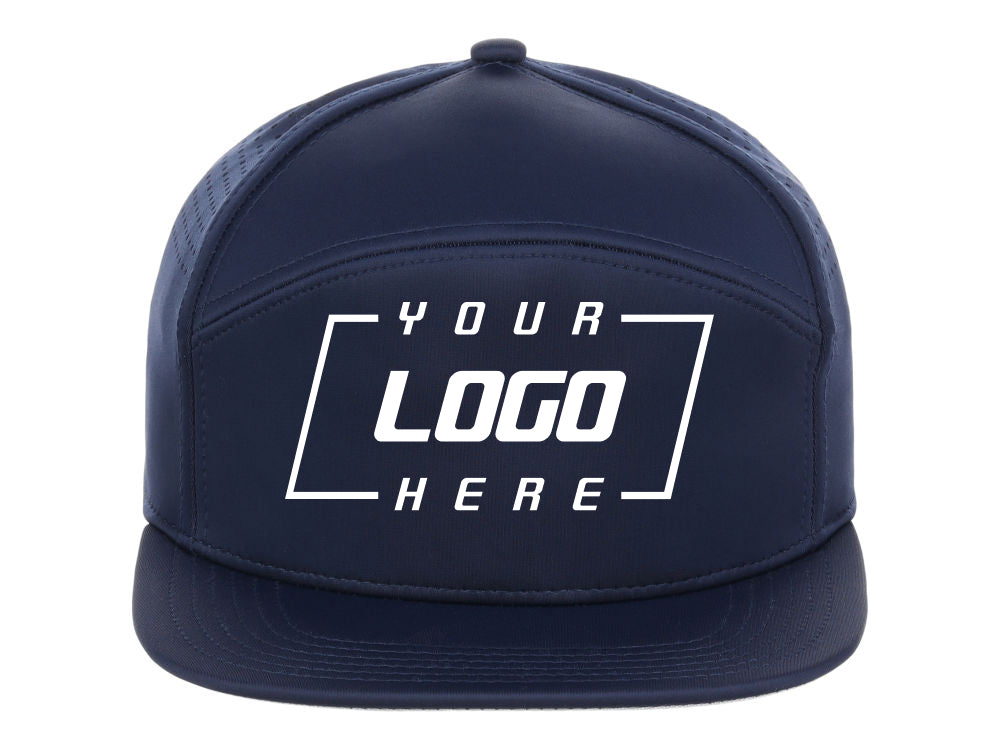 Crowns By Lids Driver 6-Panel Tech Cap - Navy