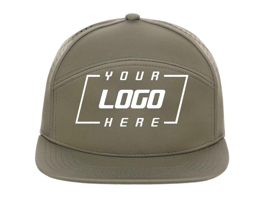 Crowns By Lids Driver 6-Panel Tech Cap - Olive