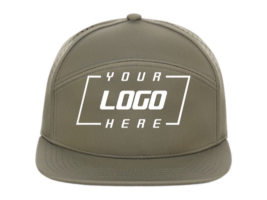 Crowns By Lids Driver 6-Panel Tech Cap - Olive