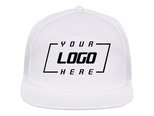 Crowns By Lids Driver 6-Panel Tech Cap - White
