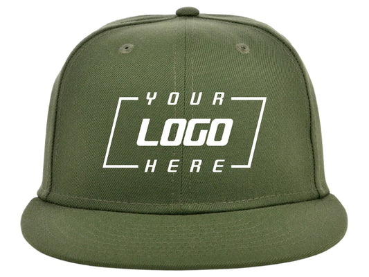 Crowns By Lids Full Court Fitted Cap - Olive