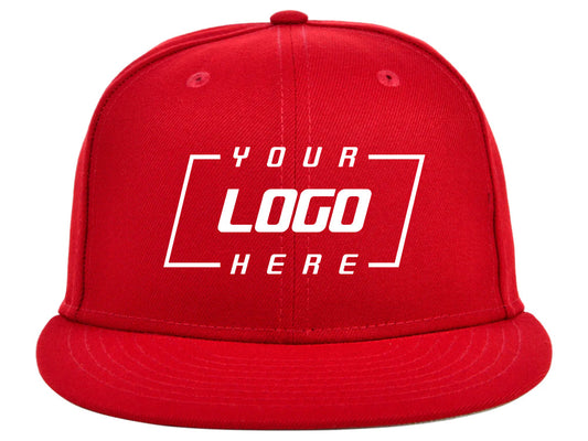 Crowns By Lids Full Court Fitted Cap - Red
