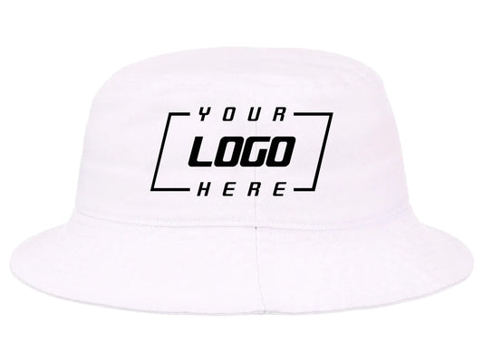 Crowns By Lids Swish Bucket Hat - White