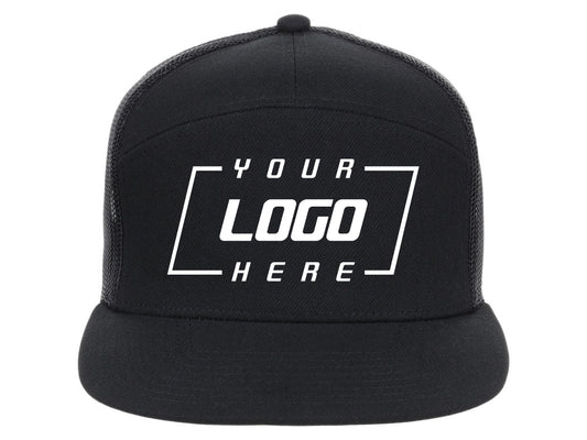 Crowns by Lids Birdie 7-Panel Trucker - Black
